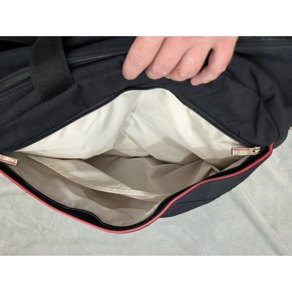 TUMI Boston Bag Sports Duffle 2 Way Nylon Solid Travel Duffel 6151D - Picture 5 of 8